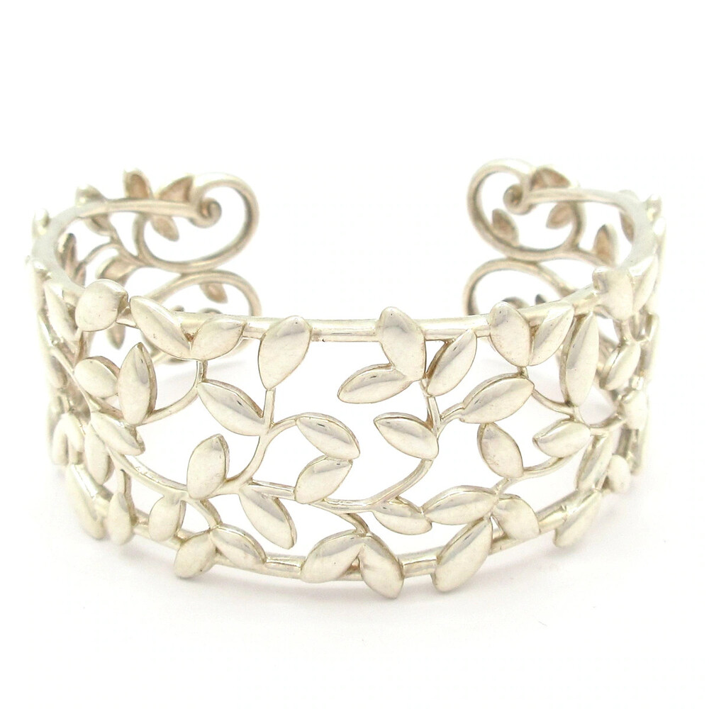 Tiffany&Co. Olive Leaf Cuff Silver #363386T12B